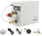 Cgoldenwall Kit Generatore di Sauna a Vapore Domestico da 3KW 220V, Ideale per Sauna/Doccia/Bagno/SPA, con Sistema di Autodrenaggio, Regolatore Digitale a LED 35-55℃ per 3m³ di Spazio Riscaldato