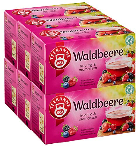 Teekanne Waldbeere 6er Pack