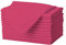 Gee Di Moda Stoffservietten – 43,2 x 43,2 cm, Fuchsia feste waschbare Polyester-Servietten – Set mit 12 Servietten mit gesäumten Kanten – ideal für Hochzeiten, Partys, Feiertagsessen und mehr