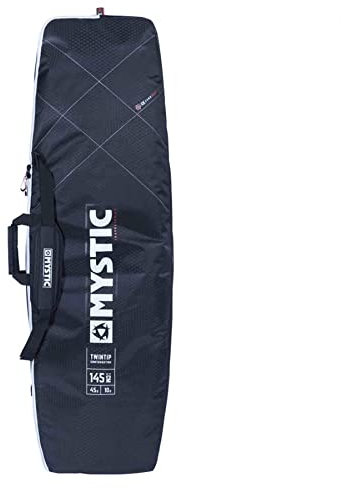 Mystic Watersports - Surf Kitesurfen und Windsurfen Majestic Twintip Kite Board Bag 1.35M Schwarz - PVC-beschichtetes 600D Polyester