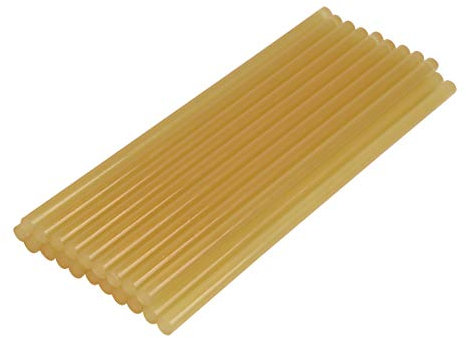 X AUTOHAUX 20 Pcs 7mm x 200mm Hot Glue Sticks Auto Body Paintless Dent Yellow