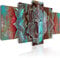 murando Akustikbild 225x112 cm Bilder miit Akustikschaumstoff Hochleistungsschallabsorber Schallschutz Leinwandbild XXL 5 tlg Wandbild n-A-0051-b-o