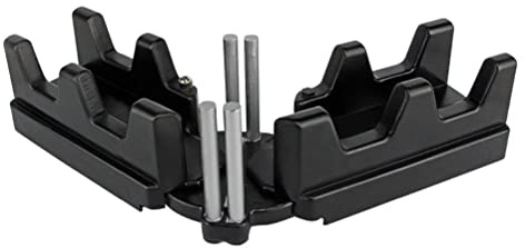 Rvtkak 2-in-1 Mitre Measuring Cutting Tool, Miter Saw Mitre Block Mitre Box for Skirting Board Accurately Measured Woodworking Cutting Mitre Tool for Pipeline Installation and Carpentry Work
