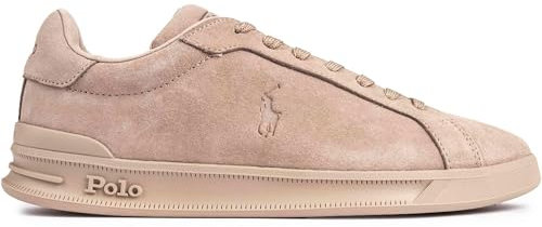 POLO RALPH LAUREN Heritage Herren-Sneaker aus Wildleder, Natur, Natürlich, 7 US