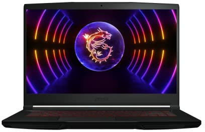 Ordinateur portable, MSI, Thin GF63, 12VE, processeur i7-12650H, 2300 MHz, 15,6, 1920 x 1080, RAM 16 Go, DDR4, 3200 MHz, SSD 512 Go, NVIDIA GeForce RTX 4050, 6 Go, ENG, Windows 11 Home Black|1.8.8 6