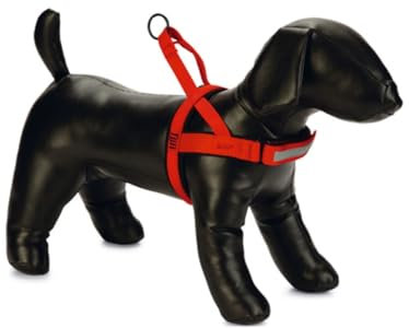 Beeztees Parinca Premium Comfort - Hundegeschirr - Nylon - rot - 52-62