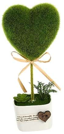 Abaodam künstliche Pflanzen drinnen künstliche Zimmerpflanzen gefälscht Zimmerpflanzentöpfe Anlage kleine Pflanzen zur Dekoration künstliche Topfpflanzen Schreibtisch Blumentopf Skulptur