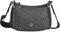 Gerry Weber Damen Mittelgroße Schultertasche mit abnehmbarem Täschchen unifarben, gemustert Black 99