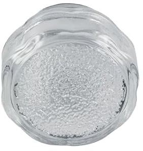 LUTH Premium Profi Parts Couvercle de lampe, compatible avec Whirlpool 481010646361, calotte en verre, 40 mm de diamètre, pour four