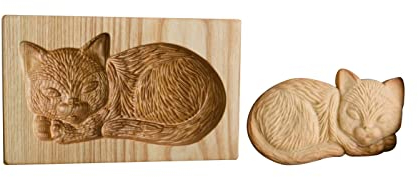 Plätzchenformen Cookie Cutter Keksformen Prägeform Backformen Holz-Backform Holzbackform Keksformen DIY Keks Pressstempel Formen, DIY Backformen Deko Hochzeit, Party, Ostern, Weihnachten (E, One Size)