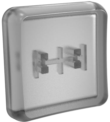 PBT Low Profile Tastenkappen für Kailh Chocolate Switch Mechanische Tastatur, 40 Stück, mattiertes transparentes Schwarz