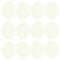 PATIKIL Iron-on Patches, 12 Pack Velvet Elbow Knee Patches Oval Repair Patches Kit for Clothing Sweater Pants Shirts Jackets Mending and Decorating, Cream