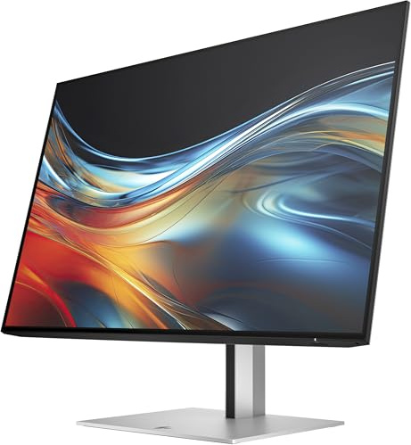 HP Series 7 Pro | 24 Inch WUXGA Monitor | WUXGA IPS | 100hz | 350 Nits | 1500:1 Contrast | HP Eye Ease | Fully Adjustable Stand | 1x HDMI, 2x DP, 4x USB-A | Black & Silver | 724pn