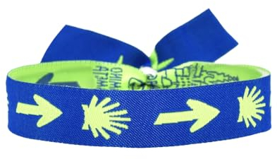 BDM - Pulsera Camino Santiago de Compostela, Galicia, concha peregrino. - Modelo 4