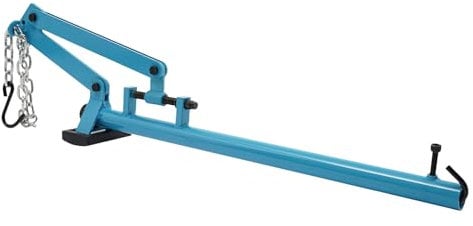 JAYEUW Querlenker-Hebelwerkzeug mit Kette Federungsarm-Hebelwerkzeug Universal-Achshebel Montierhebel Maximale Zugkraft 500kg Montierhebel Federbein Achsschenkel Heber