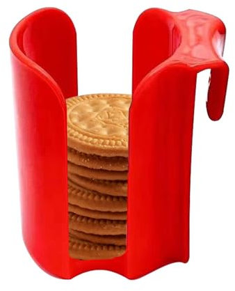 Porte-biscuits – Porte-biscuits avec poignée | Récipient créatif suspendu | Support à biscuits | Décoration de table pour tasse, tasse, bol, fruits secs, sachets de thé, noix, bonbons, PP