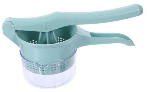 MAGICLULU Prensa Manual Para Escurrir Verduras y Frutas Con Exprimidor De Jugos Diseño Compacto De Plástico Seguro Multifuncional y Fácil De Limpiar Para Cocina Doméstica