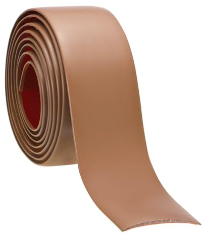 PATIKIL Self Adhesive Floor Transition Strip 40mmX2 Meters,Brown | Vinyl Laminate Floor Flat Divider, for Joining Floor Gaps Doorways Carpet Cover Floor Tiles