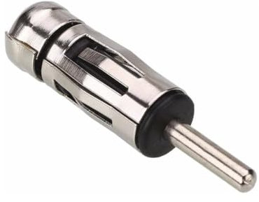 Conector Adaptador de Antena ISO Hembra a DIN Macho - Adaptador de Antena para Radio de Coche, Conexión ISO-DIN para Equipos de Audio de Vehículo, Compatible con Radios de Automóvil (1)