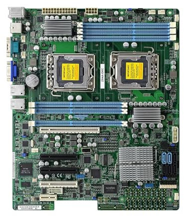 QWEOWW Scheda Madre Fit for ASUS Z9NA-D6 Socket 1356 Intel C602 DDR3 192GB Supporta la Famiglia di Prodotti CPU Intel Xeon E5-2400