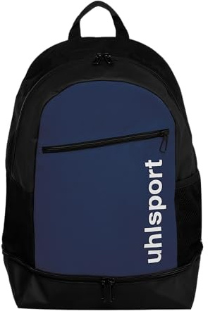 uhlsport Essential Rucksack mit Bodenfach – Sport-Rucksack 30L mit wasserabweisendem Boden, großem Hauptfach & gepolsterten Schultergurten