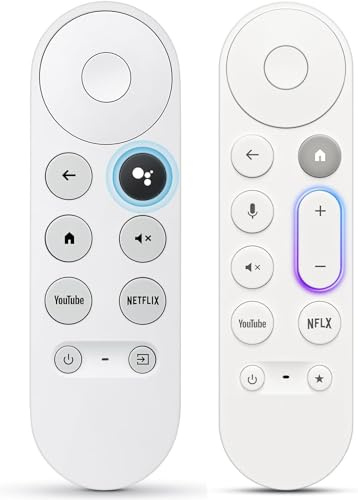 2 Mandos a Distancia por Voz para Chromecast con Google TV y TV Streamer 4K