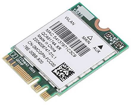 CHICIRIS Drahtlose Netzwerkkarte, NGFF M.2 Dual Band 867 Mbit/s 802.11ac mit Bluetooth 4.1 für Desktop-PC-Motherboard