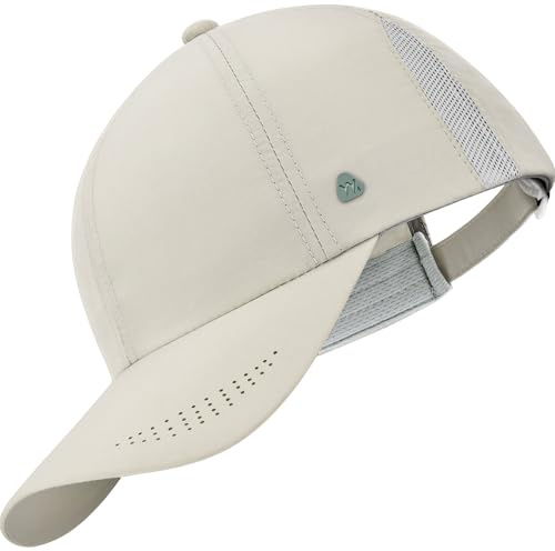 YANIKY Unstructured Baseball Cap Herren Damen - Sommer Basecap mit UV-Schutz - Atmungsaktive Sport Kappe Outdoor Sonnenhut verstellbar Schnelltrocknend Running Hat