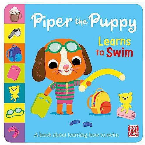 Piper the Puppy Learns to Swim (First Experiences)
