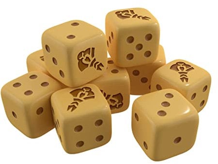 Gale Force Nine GF9ST009 - Star Trek Ascendancy: Dice Expansion - Cardassian, 9 Würfel