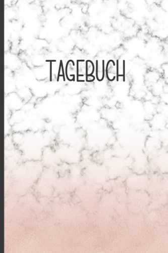 Tagebuch für Erwachsene Frauen: Hübsches Tagebuch Marmor Design liniert A5 in rosa schönes Tage Buch zum Selberschreiben für Frau und Freundin praktisch für Eintragungen als tägliches Diary