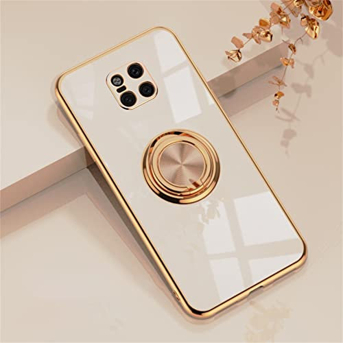 Einaily Hülle für Huawei Mate 20 Pro Handyhülle, Case für Huawei Mate 20 Pro Schutzhülle Ultradünnes magnetische KFZ-Halterung mit 360-Grad Finger-Halter Schale für Huawei Mate 20 Pro