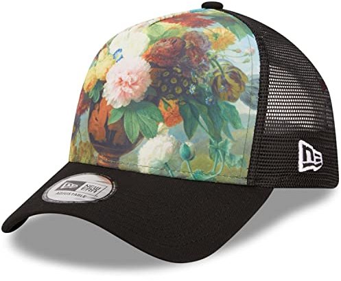 New Era Adjustable Trucker Cap - LOUVRE Floral
