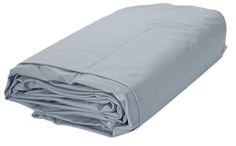 EVOLUTION Poolfolie Rund Grau 400x120cm 0,4mm Einhängebiese Austauschfolie Innenhülle