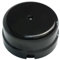 OASHISU Scatola di Derivazione in porcellana per Impianti a 4 fori per entrata/uscita del cavo. Copri cavi e copri fili in ceramica colore nero, Ø 78mm Prof. 35mm