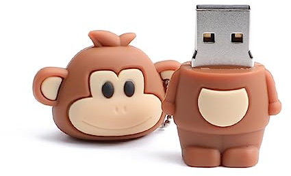 HOMSFOU clé USB Lecteur Flash Ton Disque Singe du Chauffeur 32g