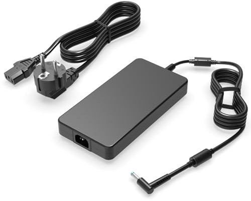 200W Chargeur Compatible avec HP Omen Pavilion Gaming Zbook Fury Victus 15 16 17, Envy 15, TPN-CA03 TPN-DA10 Alimentation Adaptateur pour Ordinateur Portable 19,5V