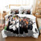 FERVEX Bleach Bettwäsche 3 Teilige, 3D Anime Cartoon Bettwäsche, Bettwäsche-Sets für Erwachsene Teenager Kinder-Multicolor 9||135 x 200 cm (53 x 78 inches)
