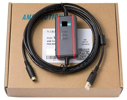 HEXEH USB-SC09-FX-Programmierkabel for SPS der Serien FX1N, FX2N, FX1S und FX3U