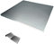 Vulcan Inox | Spianatoia in acciaio inox con tarocco taglia impasto | MADE IN ITALY (50 x 50 x 2)