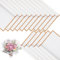 20 Blatt Blumenpapier, Weiß Blumenstrauß Geschenkpapier, Wasserdicht Bouquet Verpackungspapier, Wrapping Paper für Geburtstag Muttertag Blumen, Kunst und Handwerk, 54x54cm