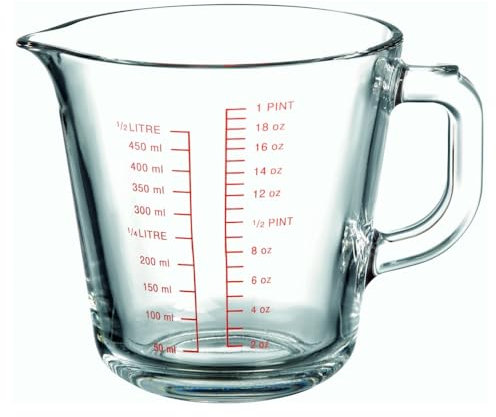 Nutmeg Home Glass Measuring Jug 1l