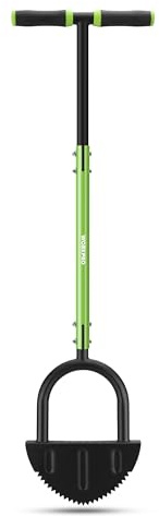 WORKPRO 40-Inch Edger Lawn Tool, Half Moon Saw Tooth Lawn Edger