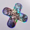 folien-zentrum - Pflaster Oilslick Schwarz 8,5 x 8,5 cm - hochwertiger Aufkleber Auto Tuning - OEM & JDM Auto Sticker - Lustige Aufkleber für Auto - Stickerbomb - Autoaufkleber - Made in Germany