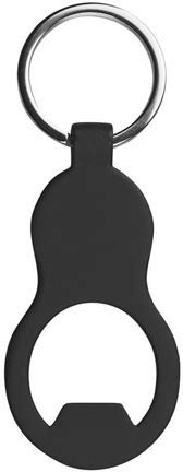Disok Lot de 20 porte-clés décapsuleur en aluminium dans une boîte cadeau Porte-clés original et innovant pour mariages, baptêmes, communions, fêtes, bars, événements. Noir
