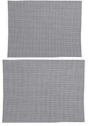 2 Pièces Filet De Barbecue Tapis Grillagé pour Barbecue Grille De Barbecue Tapis De Cuisson en Maille Grille Barbecue Tapis De Cuisson Antiadhésif Solide Papier Cuisson
