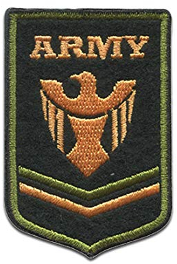 Catch the Patch Navy Militär Abzeichen Army - (Größe: 4,1 x 6,7 cm) – Kultige Aufnäher zum Aufbügeln & Aufnähen – Für Jacken, Rucksäcke, Shirts & Cosplay – Ein Must-have für DIY-Fans