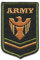 Catch the Patch Navy Militär Abzeichen Army - (Größe: 4,1 x 6,7 cm) – Kultige Aufnäher zum Aufbügeln & Aufnähen – Für Jacken, Rucksäcke, Shirts & Cosplay – Ein Must-have für DIY-Fans