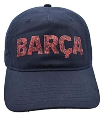 Kappe FCB Mosaik Nr. 8 Navy Jungen FC Barcelona – Lizenzprodukt – 100% Acryl – Kindergröße L/M verstellbar