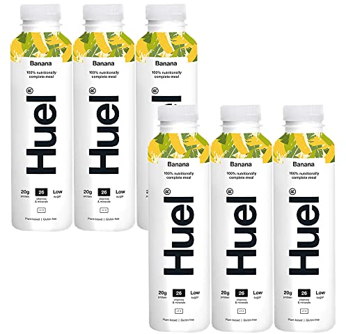 6 x 500ml Ready To Drink Nutritionally Complete Meal Banana Flavour